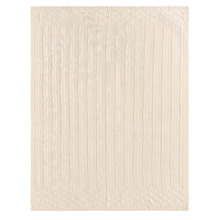 Aeron Knitted Cotton Throw